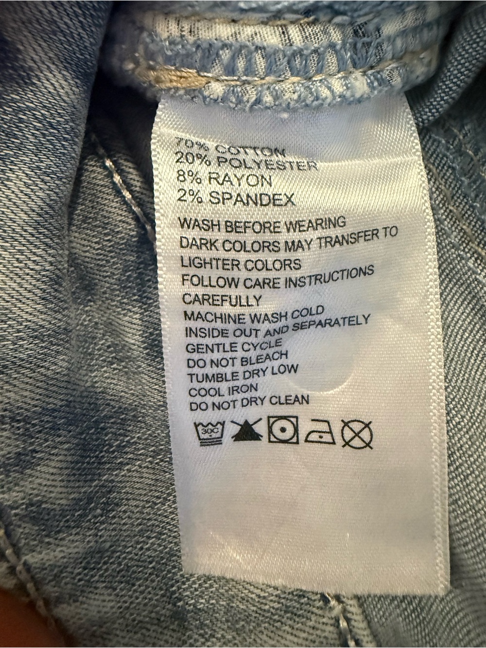 Tommy Bahama Baracay Indigo Raw Edge Skirt - Picture 7 of 7
